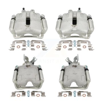 Front Rear Brake Caliper Left Right Side (Driver Passenger) Kit For Buick LaCrosse Allure KBC-100082