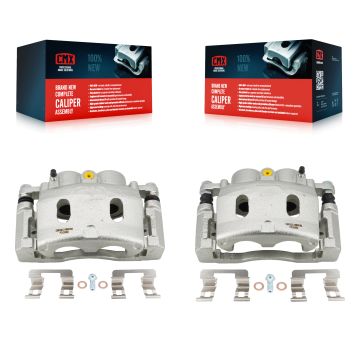 Front Brake Caliper Left Right Side Kit For 2015-2019 Cadillac XTS With Heavy Duty Brakes KBC-100123