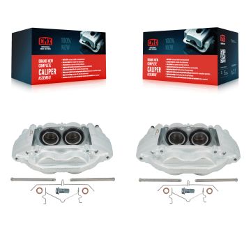 Front Brake Caliper Left Right (Driver Passenger) Kit For Lexus LX570 Toyota Land Cruiser KBC-100174