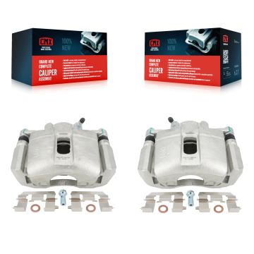 Front Disc Brake Caliper Left Right Side (Driver Passenger) Kit For 1999-2004 Acura RL KBC-100175