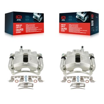 Front Disc Brake Caliper Left Right Side (Driver Passenger) Kit For Hyundai Elantra KBC-100182