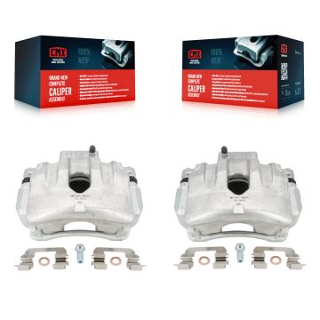 Front Disc Brake Caliper Kit For 2010-2016 Hyundai Genesis Coupe Without Brembo Calipers KBC-100213