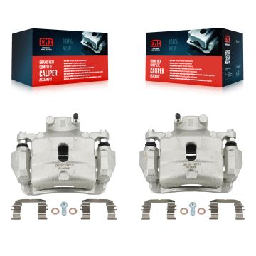 Front Disc Brake Caliper Left Right Side (Driver Passenger) Kit For Hyundai Sonata KBC-100215