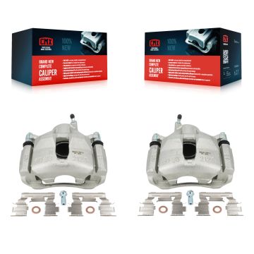 Front Brake Caliper Left Right Side (Driver Passenger) Kit For 2014-2015 Lexus IS250 AWD KBC-100226
