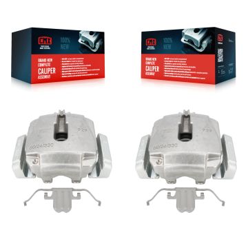 Front Disc Brake Caliper Left Right Side (Driver Passenger) Kit For BMW 528i xDrive KBC-100248