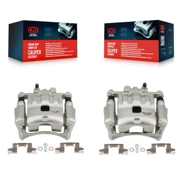 Front Disc Brake Caliper Left Right Side (Driver Passenger) Kit For 2011-2014 Mazda 2 KBC-100251