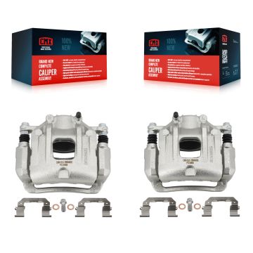 Front Disc Brake Caliper Left Right Side Kit For 2014-2015 Kia Sorento Limited with 3.3L KBC-100254