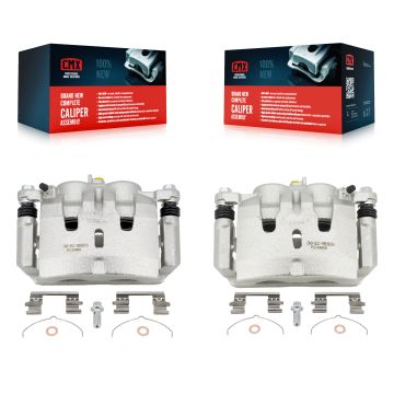 Front Brake Caliper Left Right (Driver Passenger) Kit For Honda Pilot Acura MDX Ridgeline KBC-100255