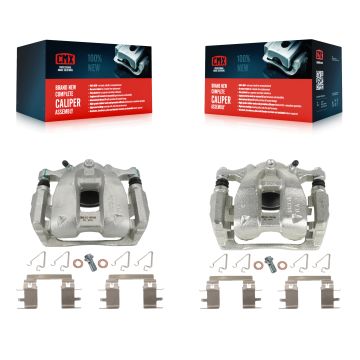 Front Disc Brake Caliper Assembly Left Right Side (Driver Passenger) Kit For Honda CR-V KBC-100260