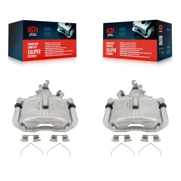 Rear Disc Brake Caliper Left Right Side (Driver Passenger) Kit For 2013-2016 Dodge Dart KBC-100267