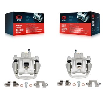 Rear Disc Brake Caliper Left Right Side (Driver Passenger) Kit For Toyota Highlander KBC-100287