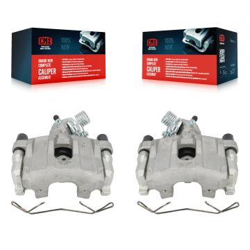Rear Disc Brake Caliper Assembly Left Right Side (Driver Passenger) Kit For Mazda 3 Sport KBC-100298