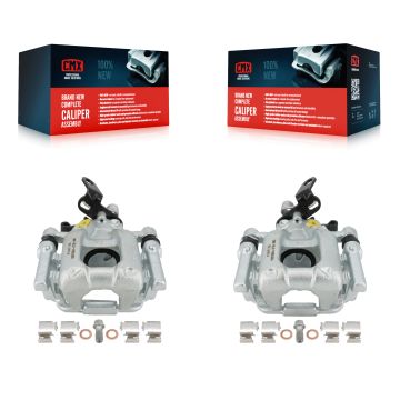 Rear Brake Caliper Kit For Volkswagen Jetta Golf Passat Beetle Audi GTI Eos A3 Quattro KBC-100310