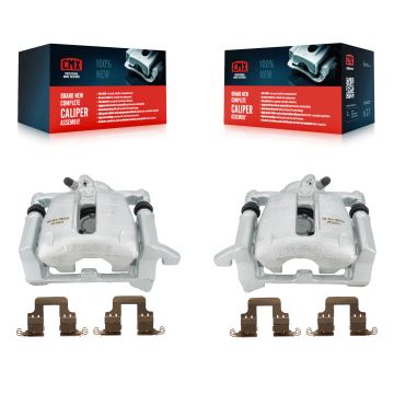 Rear Disc Brake Caliper Left Right Side (Driver Passenger) Kit For Audi Q5 A4 Quattro A5 KBC-100330