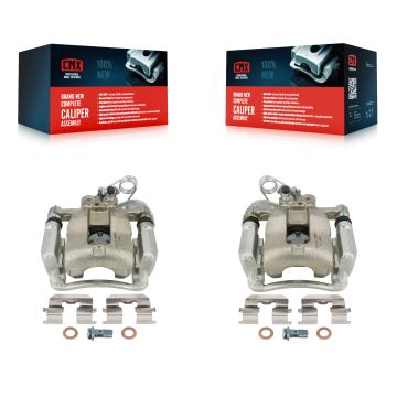 Rear Disc Brake Caliper Assembly Left Right Side (Driver Passenger) Kit For Kia Rio KBC-100332