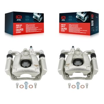 Rear Disc Brake Caliper Assembly Left Right Side (Driver Passenger) Kit For Mazda 3 Sport KBC-100333