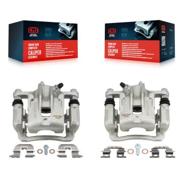 Rear Disc Brake Caliper Left Right Side (Driver Passenger) Kit For 2010-2013 Kia Soul KBC-100347