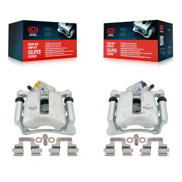 Rear Brake Caliper Left Right Side (Driver Passenger) Kit For Volkswagen Tiguan CC Passat KBC-100349