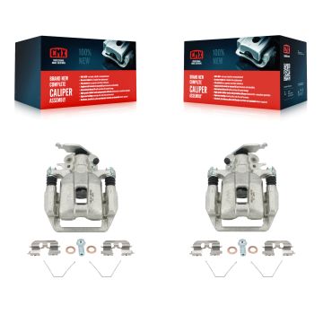 Rear Disc Brake Caliper Left Right Side (Driver Passenger) Kit For 2013-2017 Honda Accord KBC-100382