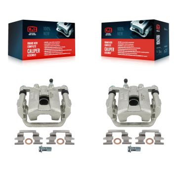Rear Brake Caliper Left Right Side (Driver Passenger) Kit For Nissan Rogue X-Trail Select KBC-100425
