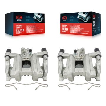 Rear Disc Brake Caliper Left Right Side (Driver Passenger) Kit For Honda Civic Insight KBC-100430
