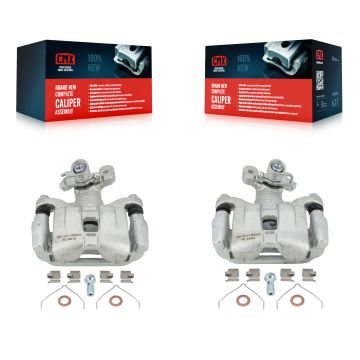 Rear Disc Brake Caliper Left Right Side (Driver Passenger) Kit For 2003-2005 Mazda 6 KBC-100446