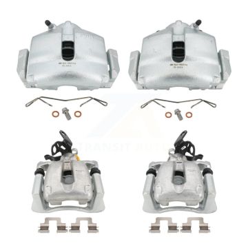 Front Rear Brake Caliper Left Right Side Kit For 2008-2009 Audi TT With Mounting Bracket KBC-100466