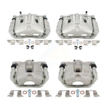 Front Rear Brake Caliper Left Right Side (Driver Passenger) Kit For Toyota Highlander KBC-100482