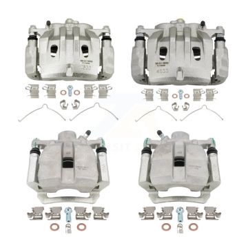 Front Rear Brake Caliper Left Right Side (Driver Passenger) Kit For Lexus RX350 RX450h KBC-100485