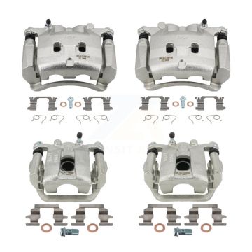 Front Rear Disc Brake Caliper Left Right Side (Driver Passenger) Kit For Nissan Rogue KBC-100489