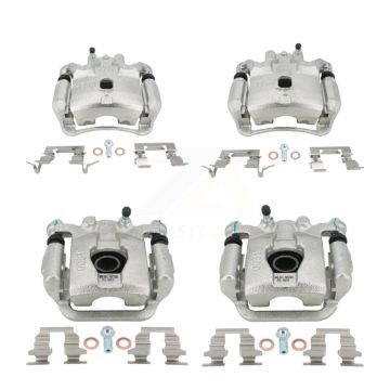 Front Rear Disc Brake Caliper Left Right Side (Driver Passenger) Kit For Nissan Sentra KBC-100496