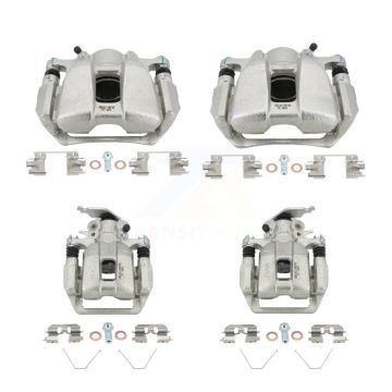 Front Rear Disc Brake Caliper Left Right Side (Driver Passenger) Kit For Honda Accord KBC-100505