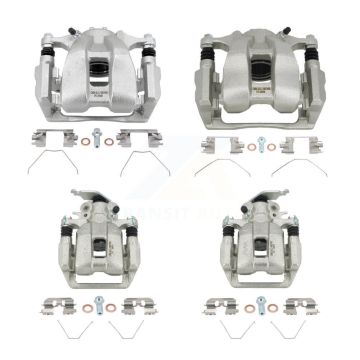 Front Rear Disc Brake Caliper Left Right Side (Driver Passenger) Kit For Honda Accord KBC-100506