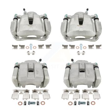 Front Rear Disc Brake Caliper Left Right Side (Driver Passenger) Kit For Toyota RAV4 KBC-100548
