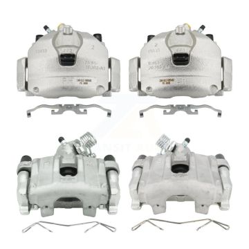 Front Rear Disc Brake Caliper Left Right Side (Driver Passenger) Kit For Ford Escape KBC-100578