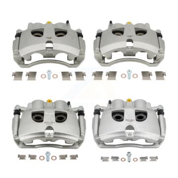 Front Rear Brake Caliper Left Right Side (Driver Passenger) Kit For Ram 3500 2500 Dodge KBC-100594