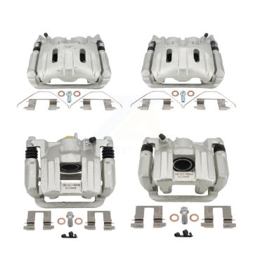 Front Rear Brake Caliper Left Right Driver Passenger Side Kit For 2011-2017 Honda Odyssey KBC-100597