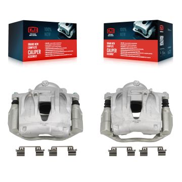 Front Brake Caliper Left Right Side (Driver Passenger) Kit For Mercedes-Benz E320 E350 KBC-100598