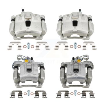Front Rear Brake Caliper Left Right Side (Driver Passenger) Kit For Hyundai Elantra Coupe KBC-100607