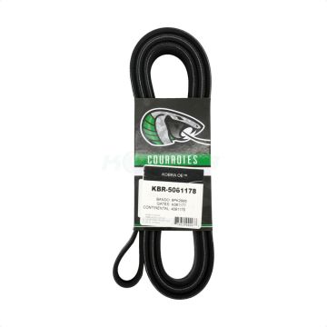 Main Drive Serpentine Belt KBR-5061178 For GMC Chevrolet Sierra 2500 HD Silverado Savana 3500 4500