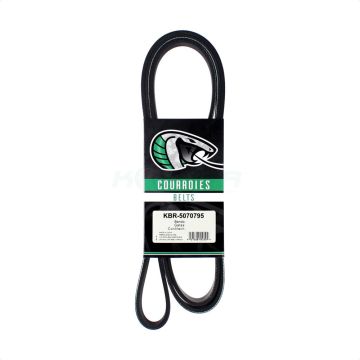 Main Drive Serpentine Belt KBR-5070795 For INFINITI G37 Nissan 370Z Q50 QX50 EX37 M37 Q60 FX37 QX70