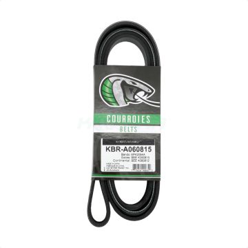 Main Drive Serpentine Belt KBR-A060815 For 2005-2019 Nissan Frontier 2.5L