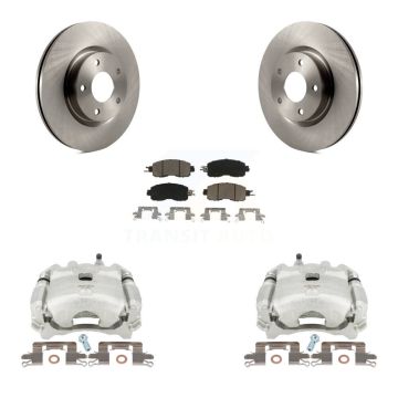 Front Disc Brake Caliper Rotors And Ceramic Pads Kit For Nissan Altima KC8-100001C