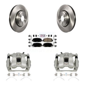 Front Disc Brake Caliper Rotors And Ceramic Pads Kit For Honda Accord KC8-100002N