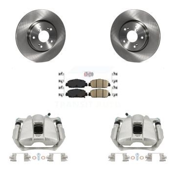 Front Disc Brake Caliper Rotors And Ceramic Pads Kit For Honda HR-V Accord KC8-100006N