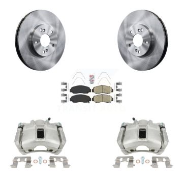 Front Disc Brake Caliper Rotors And Ceramic Pads Kit For Honda Accord KC8-100052N