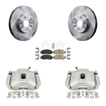Front Disc Brake Caliper Rotors And Ceramic Pads Kit For Honda Accord KC8-100053N