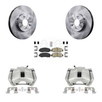 Front Disc Brake Caliper Rotors And Ceramic Pads Kit For Honda Accord KC8-100054N