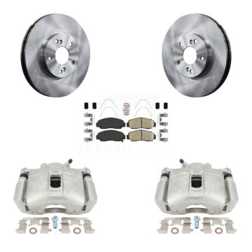 Front Disc Brake Caliper Rotors And Ceramic Pads Kit For Honda Accord KC8-100055N