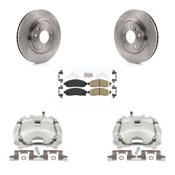 Front Brake Caliper Rotor Ceramic Pad Kit For Nissan LEAF Vehicles Manufactured In Japan KC8-100075N